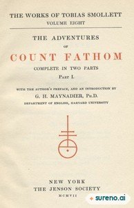 Cover of The Adventures of Ferdinand Count Fathom