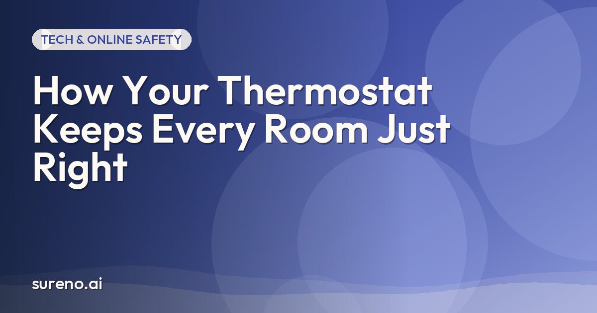 How Your Thermostat Keeps Every Room Just Right