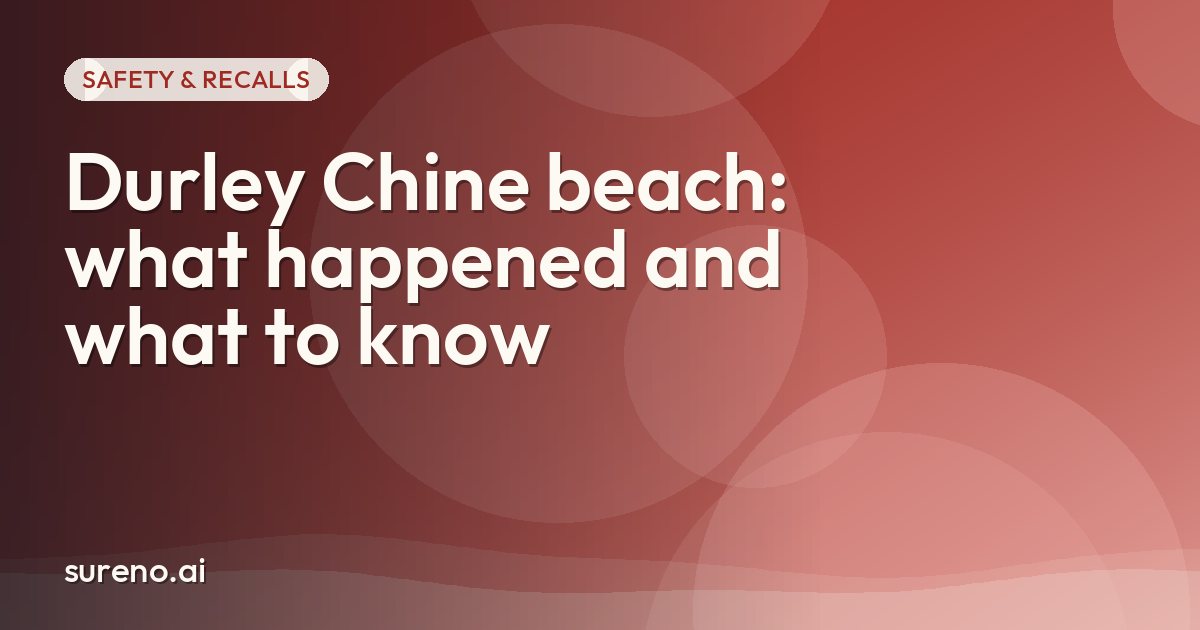 Durley Chine beach: what happened and what to know