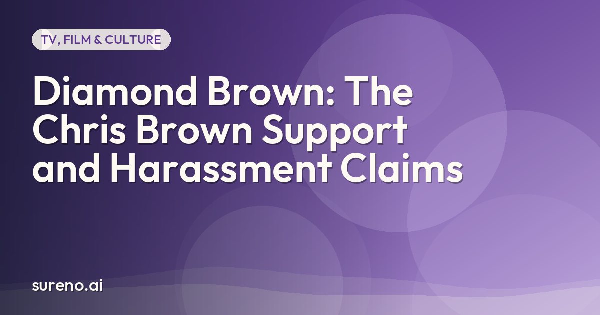 Diamond Brown: The Chris Brown Support and Harassment Claims