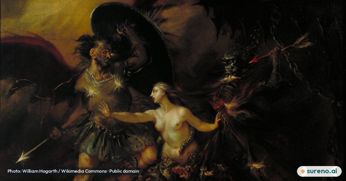William Hogarth - Satan, Sin and Death (A Scene from Milton's `Paradise Lost') - Google Art Project.jpg