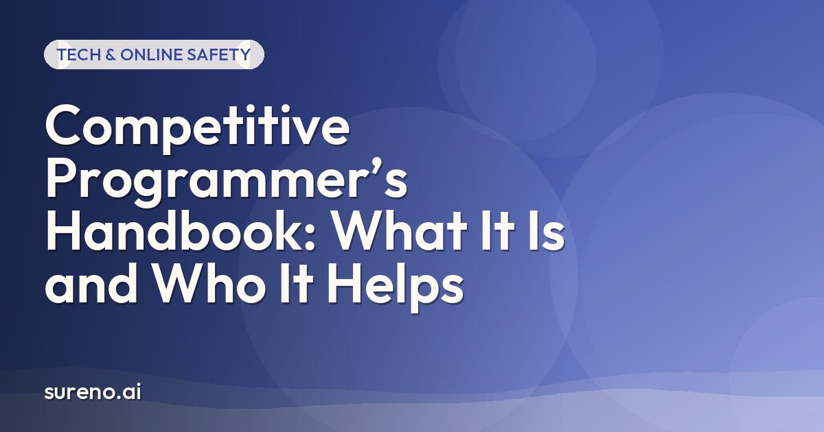 Competitive Programmer’s Handbook: What It Is and Who It Helps
