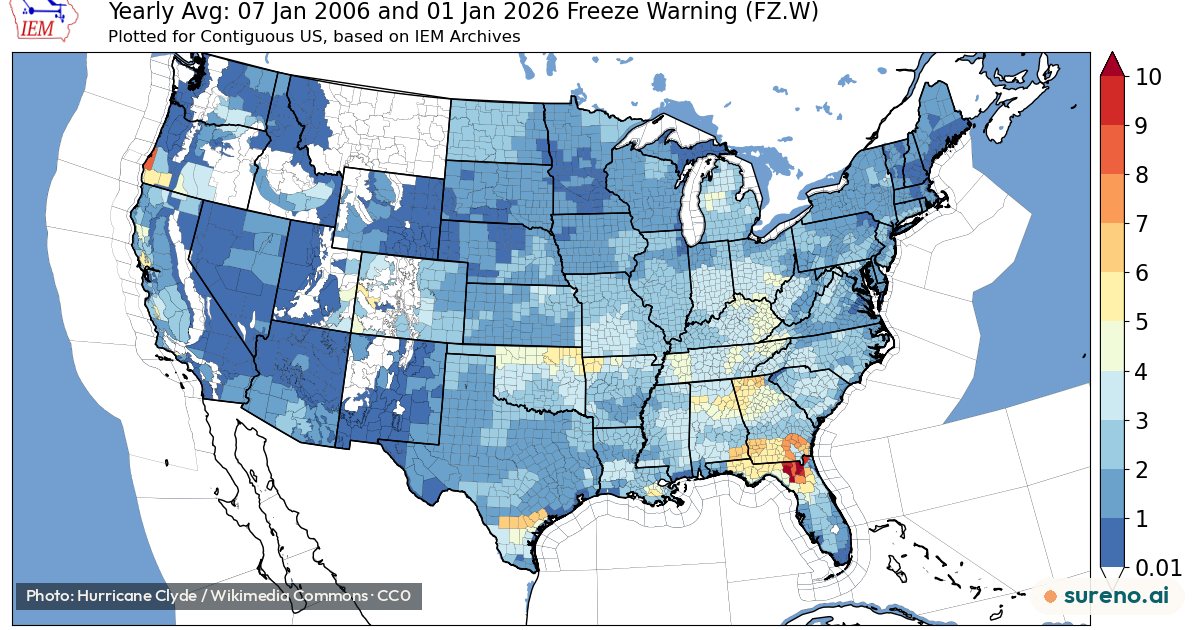 Freeze Warning: What It Means and How It Differs From Frost