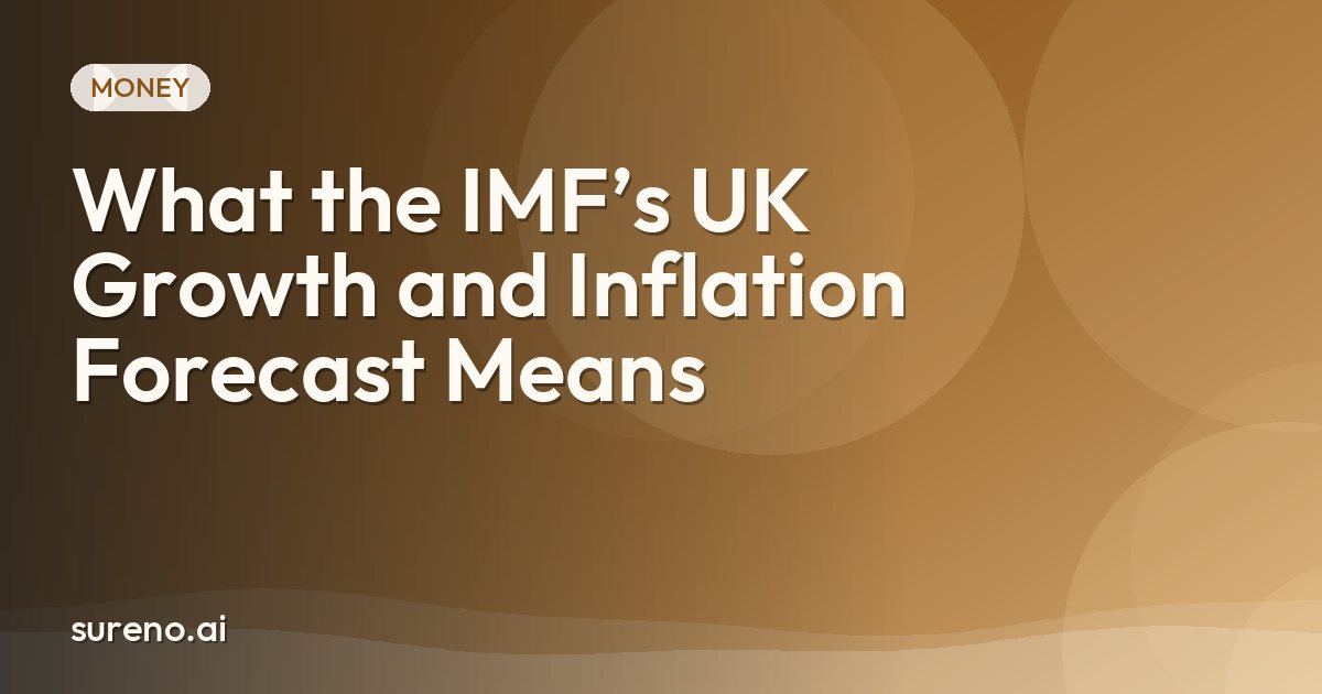 What the IMF’s UK Growth and Inflation Forecast Means
