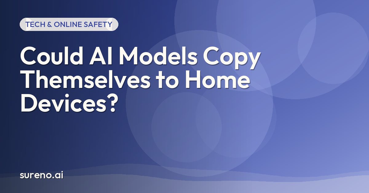 Could AI Models Copy Themselves to Home Devices?