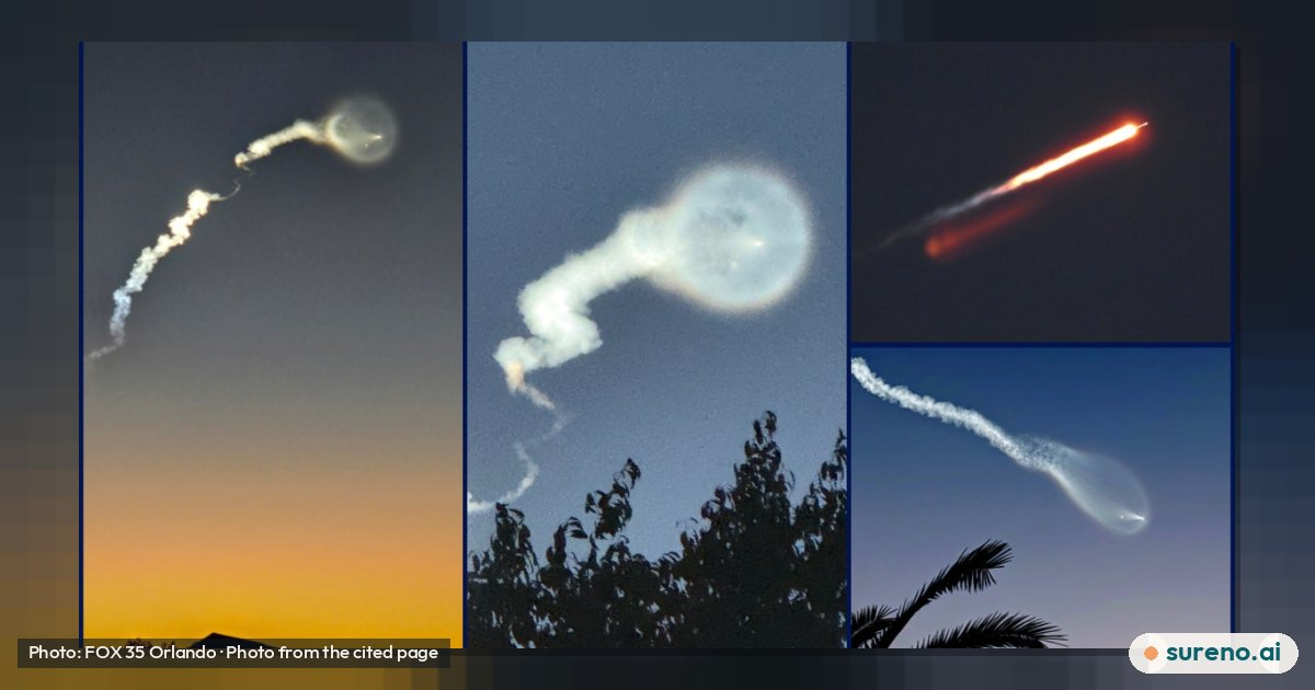 What Causes a Rocket Launch’s Colorful “Space Jellyfish”?