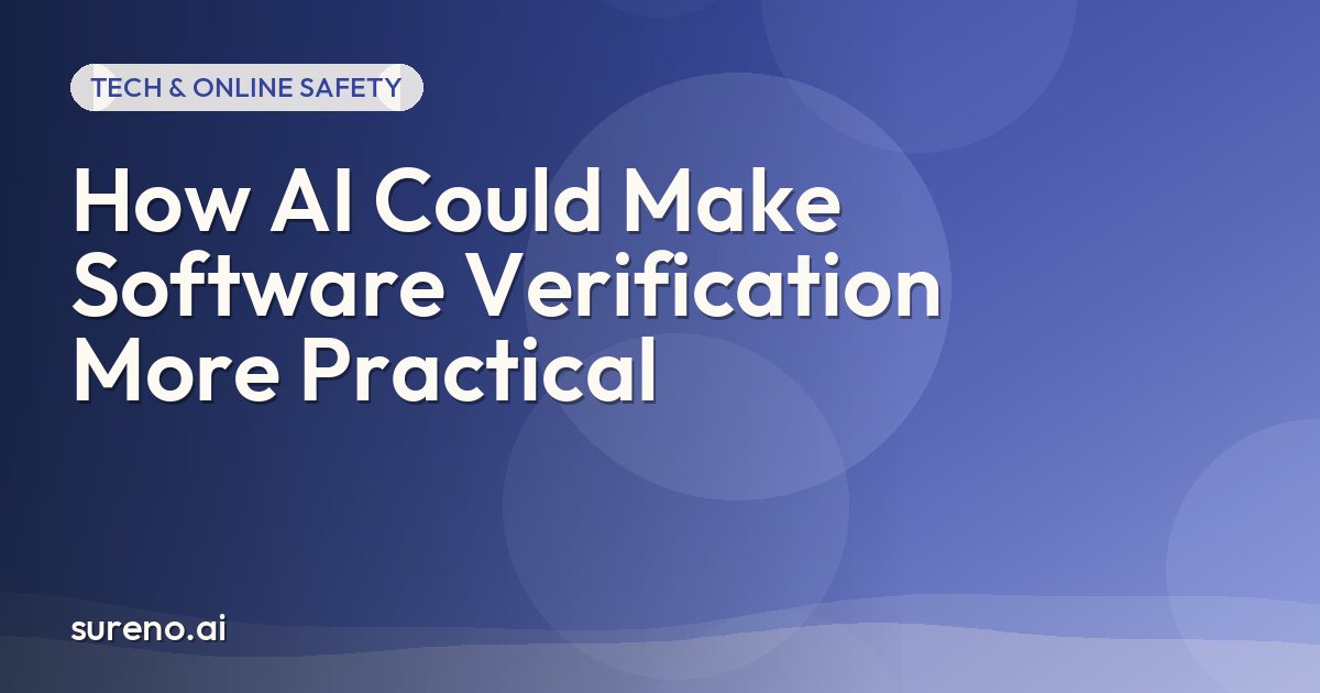How AI Could Make Software Verification More Practical