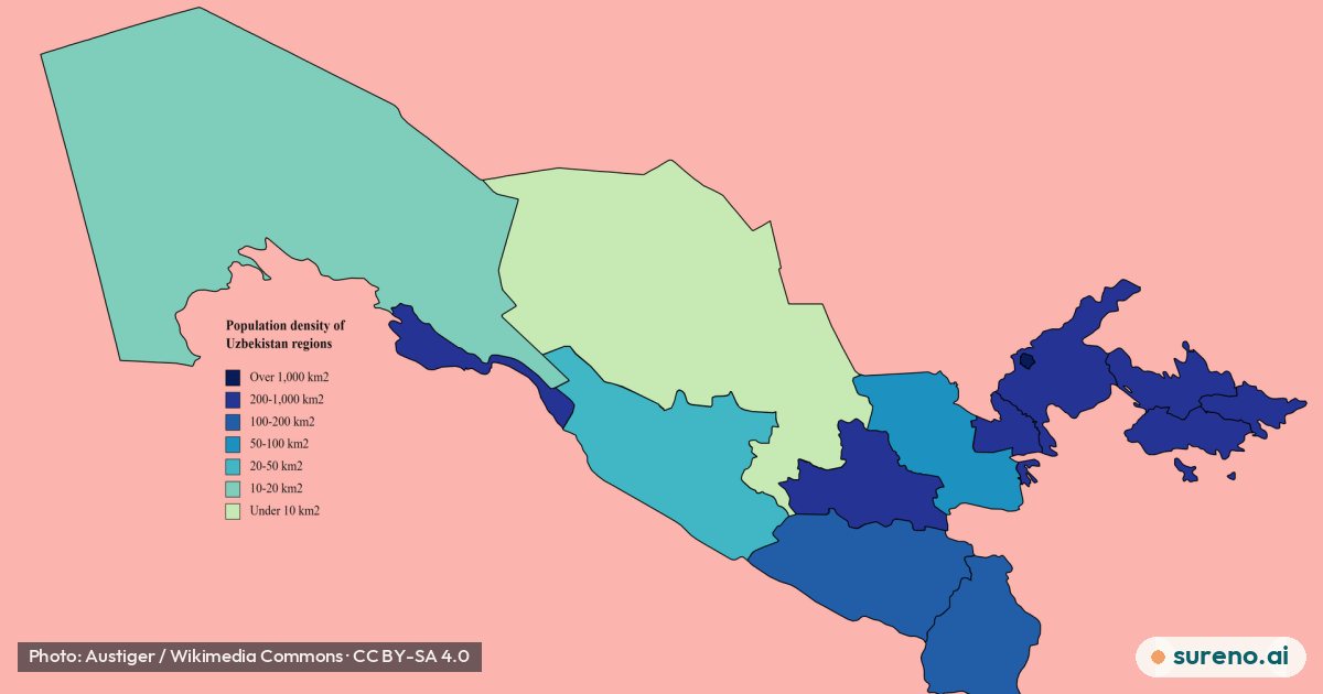 Population density of Uzbekistan regions.png