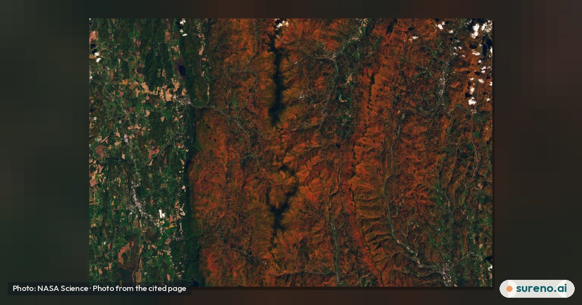 How Satellites Track Autumn Leaf Colour—and What It Shows