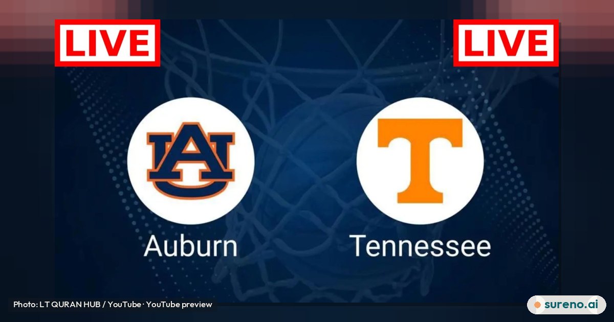 Tennessee vs Auburn LIVE | NCAAF 2026 | College Football LIVE Week 5