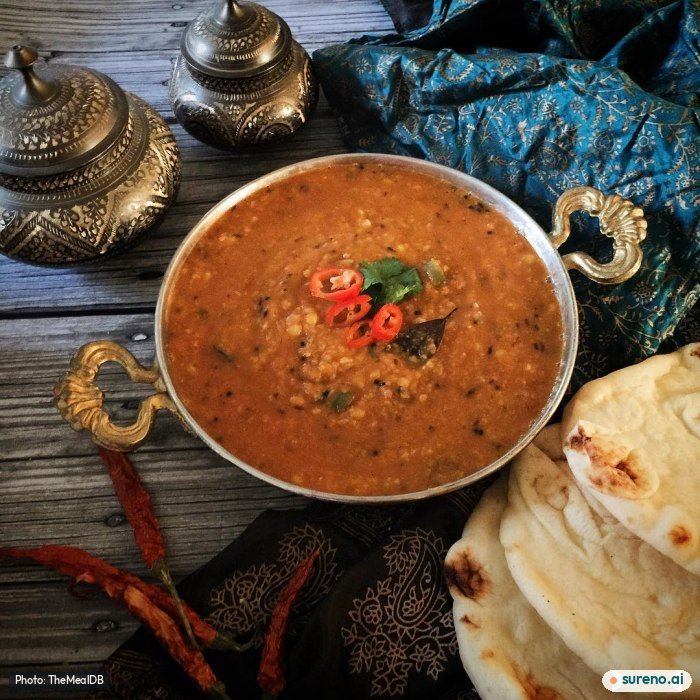 Dal fry, the finished dish