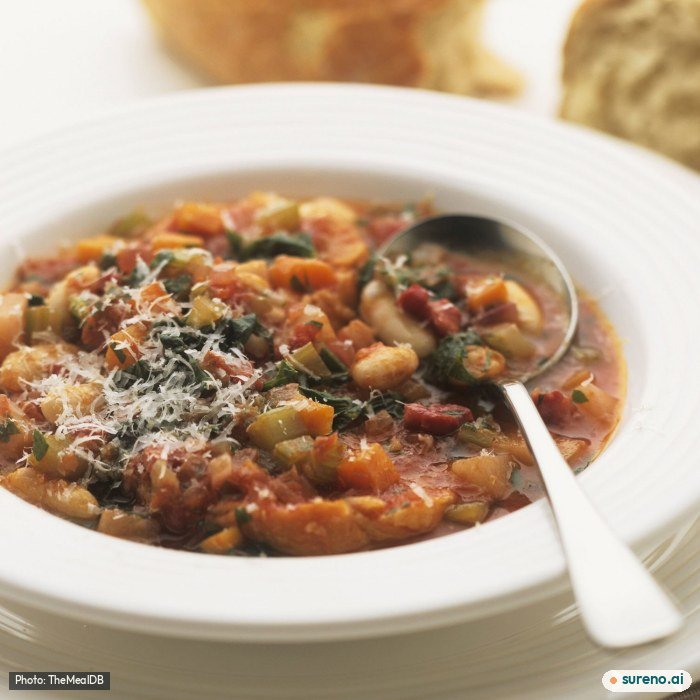 Ribollita, the finished dish