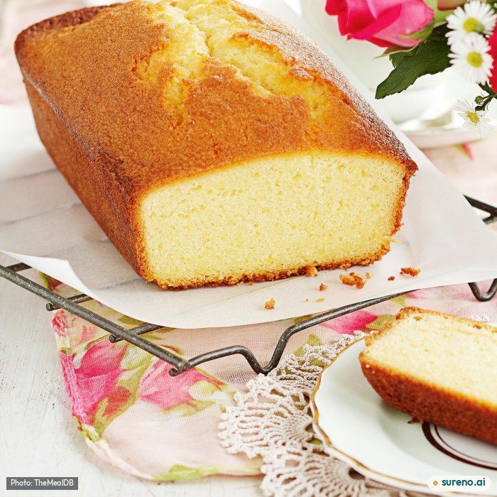 Madeira Cake, the finished dish