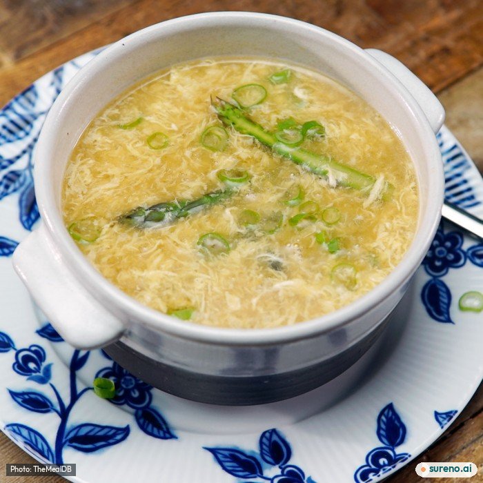 Egg Drop Soup, the finished dish