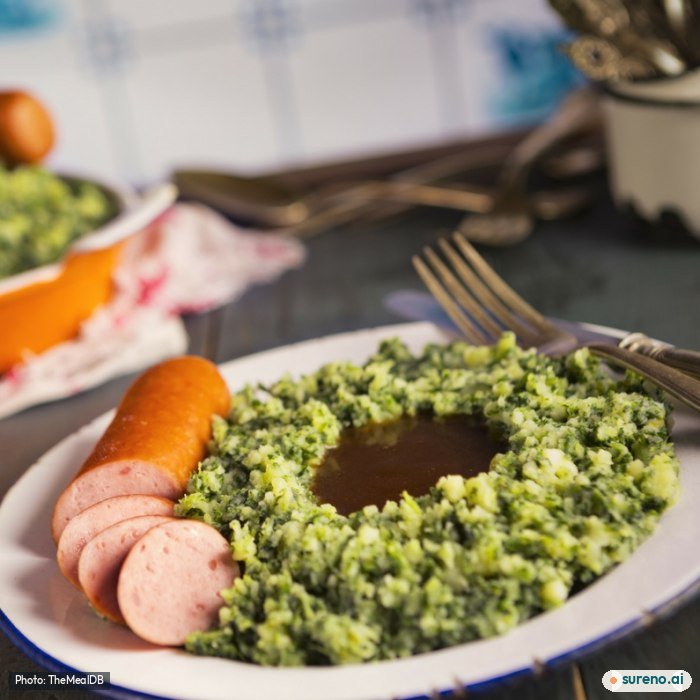 Stamppot, the finished dish