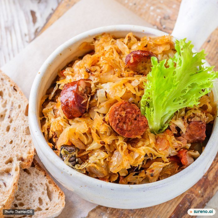Bigos (Hunters Stew), the finished dish