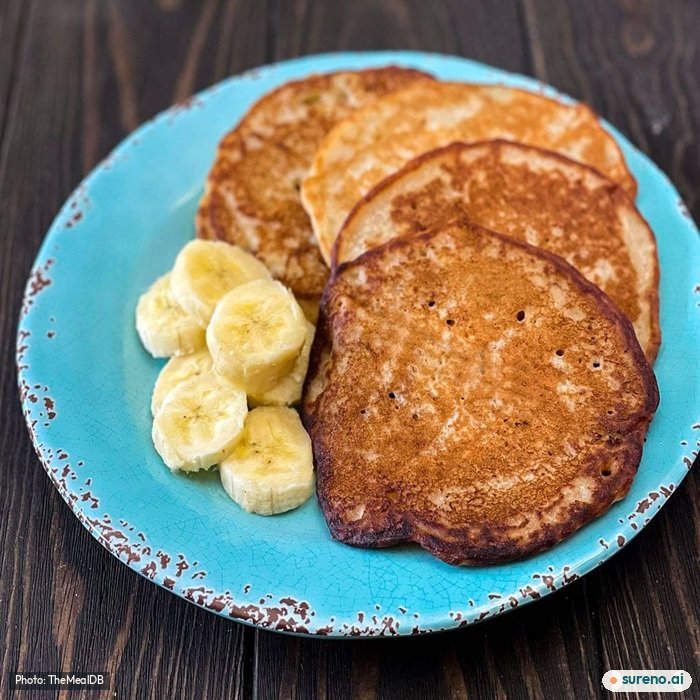 Jamaican Banana Fritters, the finished dish