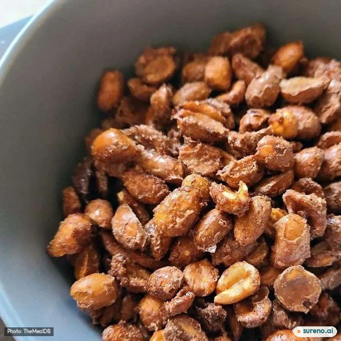 Paracuca (Roasted Peanuts), the finished dish