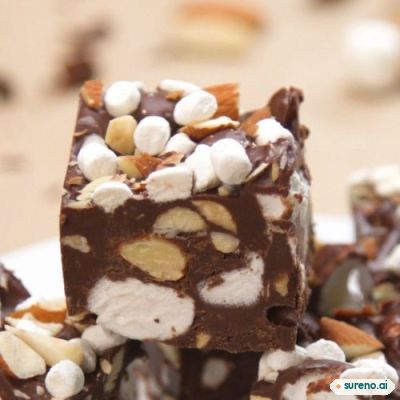 Rocky Road Fudge
