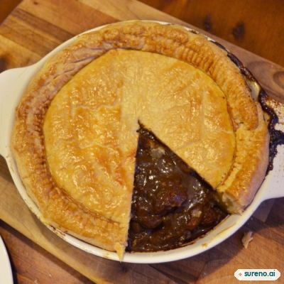 Beef and Oyster pie