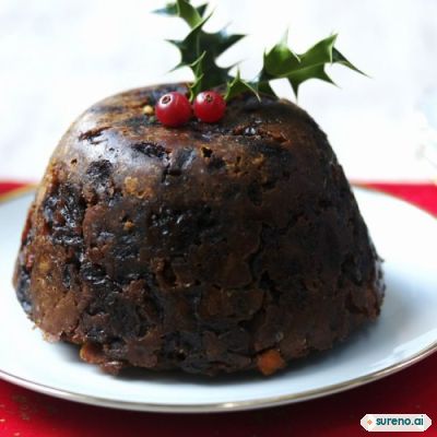 Classic Christmas pudding