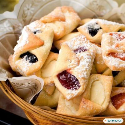 Rogaliki (Polish Croissant Cookies)