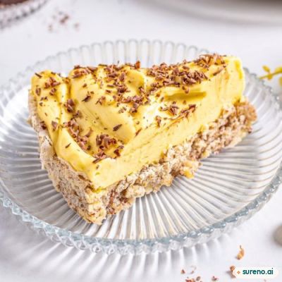 Suksessterte (Norwegian almond “success cake”)