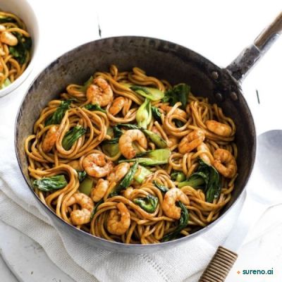 Prawn stir-fry