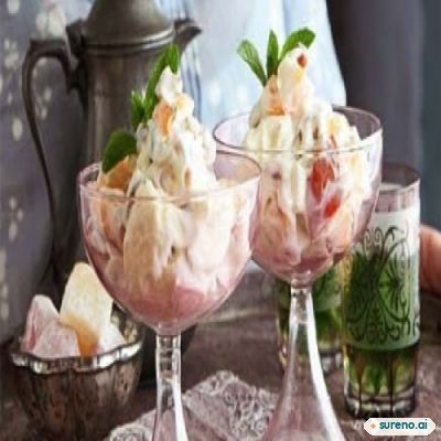 Apricot & Turkish delight mess