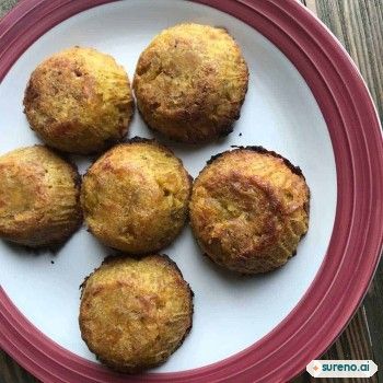 Laos Plantain Coconut Bake (Flourless Muffin)