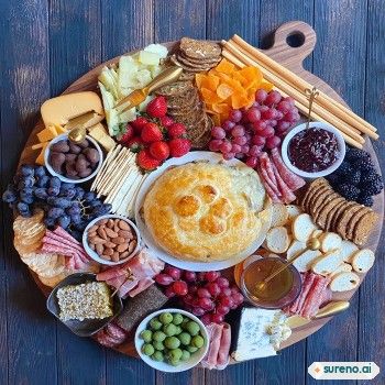 Baked brie with sorrel jam